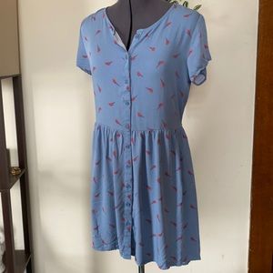 Junk Food Bowie Bolt Dress Sz Med